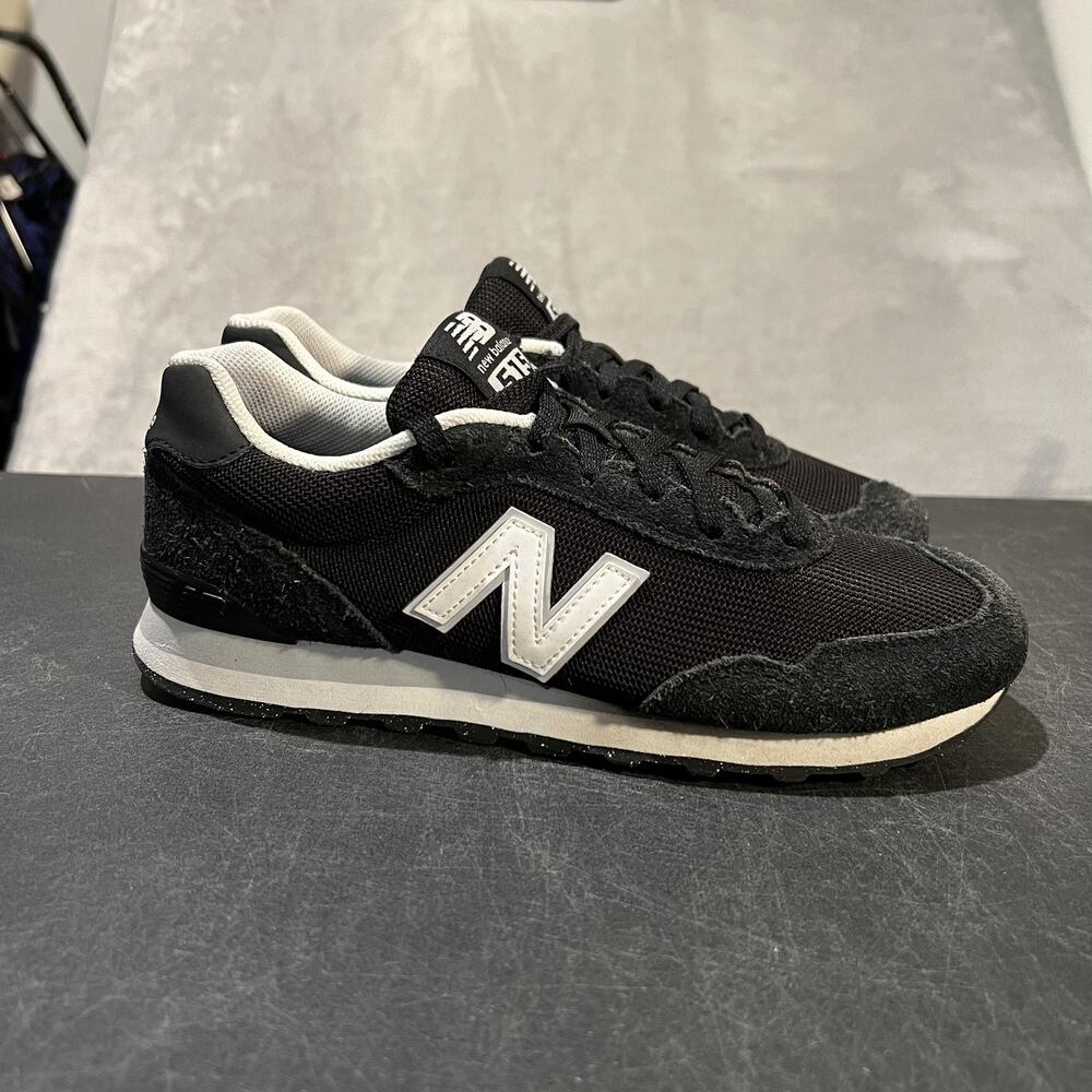 New Balance 515 Shoes Mens Size 8 D Black Low Top Athletic Sneakers ML515V2LK